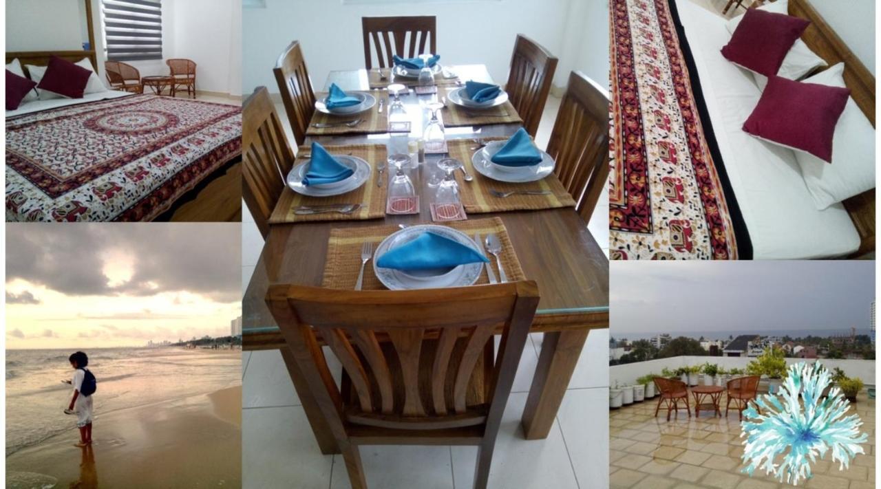 Ocean Pebbles Apartment Dehiwala-Mount Lavinia Bagian luar foto